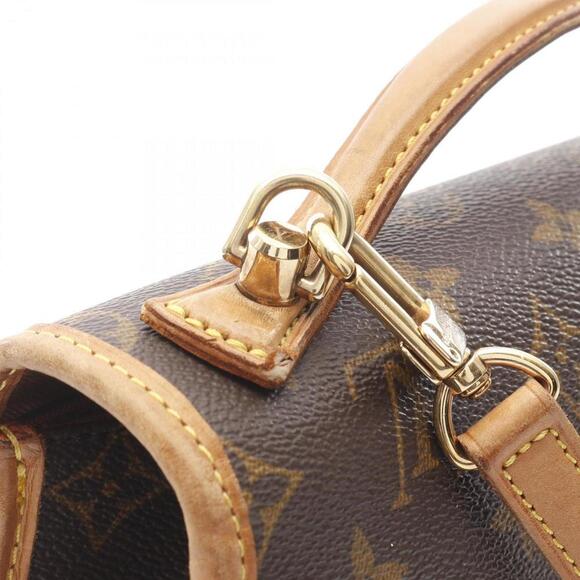 LOUIS VUITTON Brown Monogram Leather Bag - Picture 8 of 10